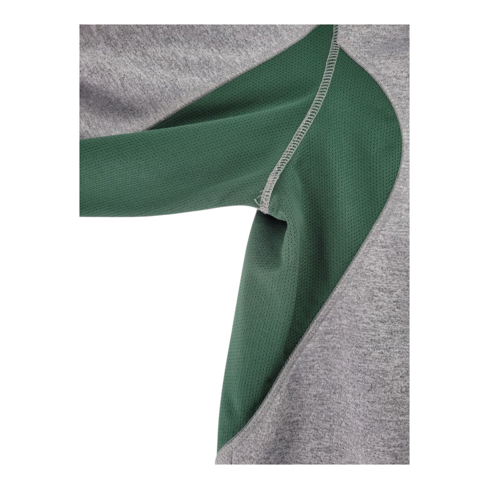 Nike Miami Hurricanes Therma-Fit Hoodie XL Gray Green Pullover NCAA