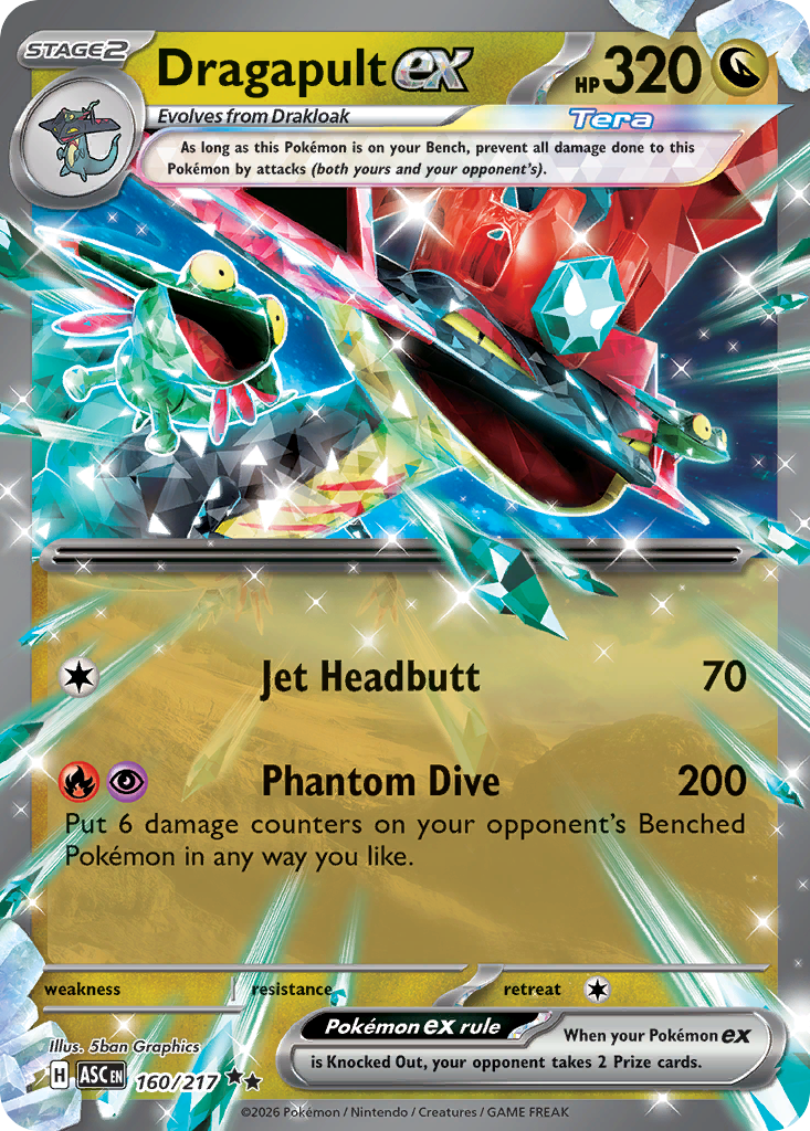 Dragapult ex 160/217 Ascended Heroes