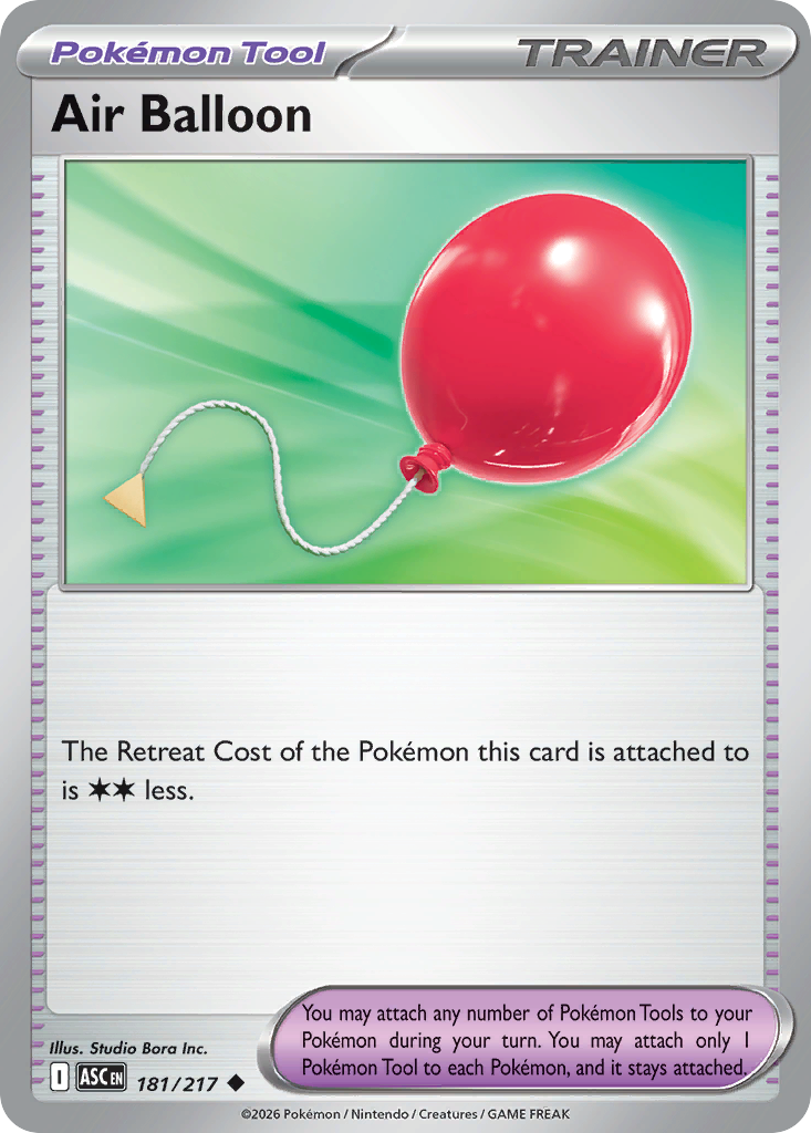 Air Balloon 181/217 Ascended Heroes