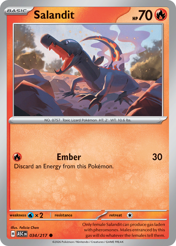 Salandit 34/217 Ascended Heroes