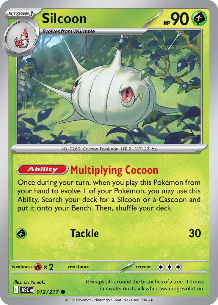 Silcoon 12/217 Ascended Heroes