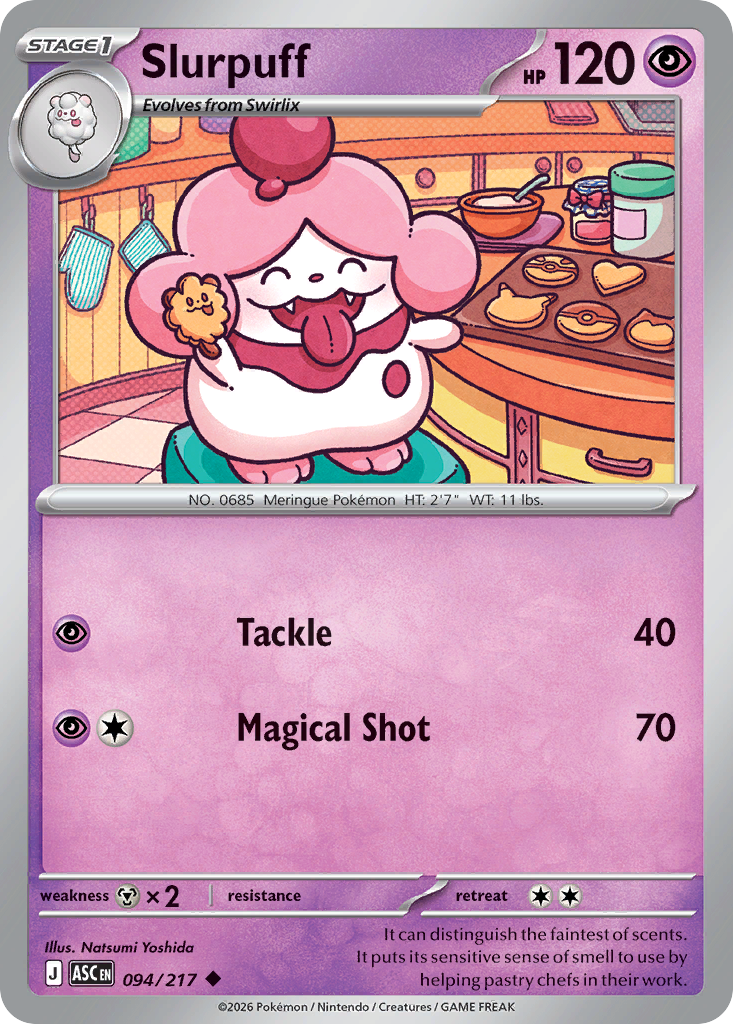 Slurpuff 94/217 Ascended Heroes