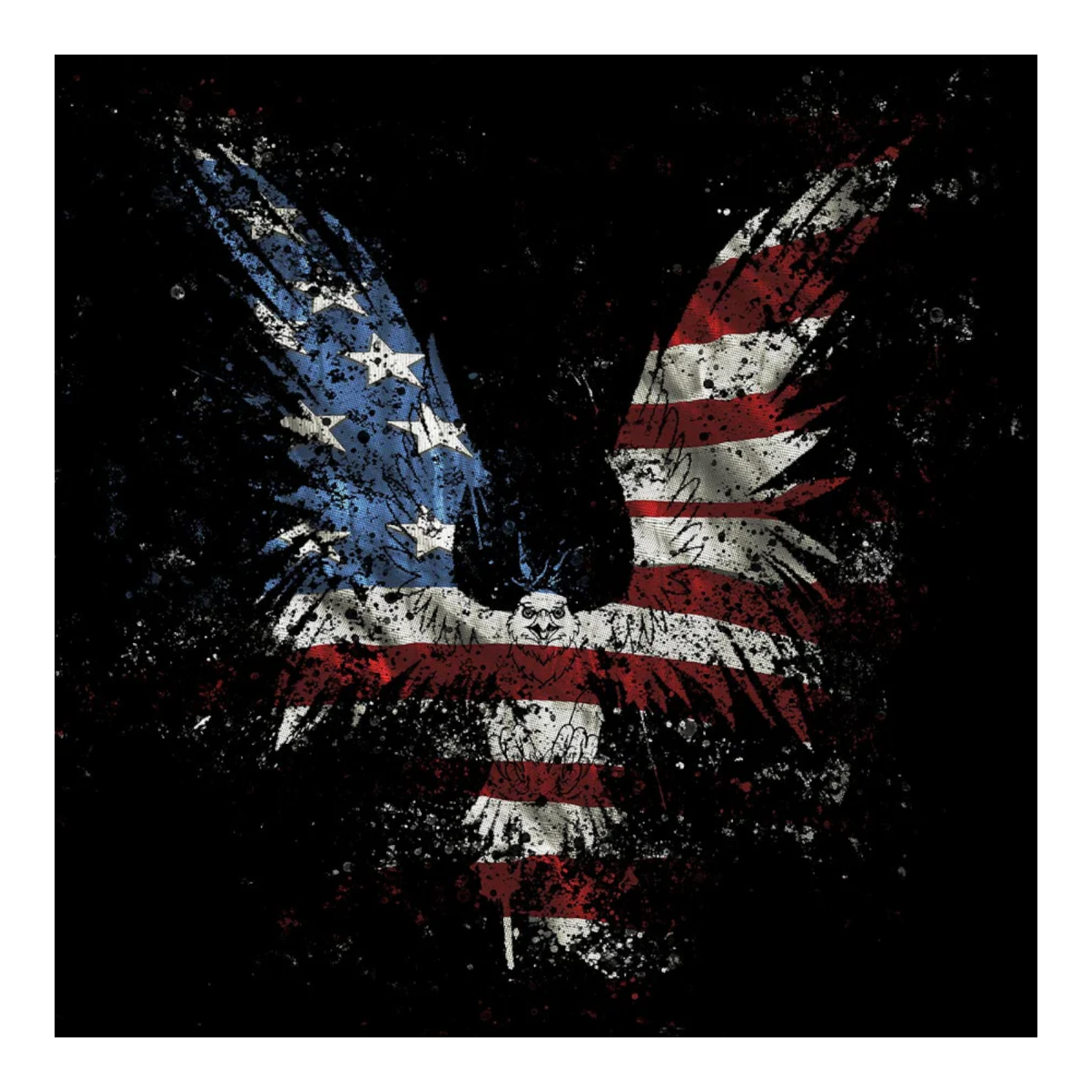 ParSkins Driver Skin - Patriotic American Eagle