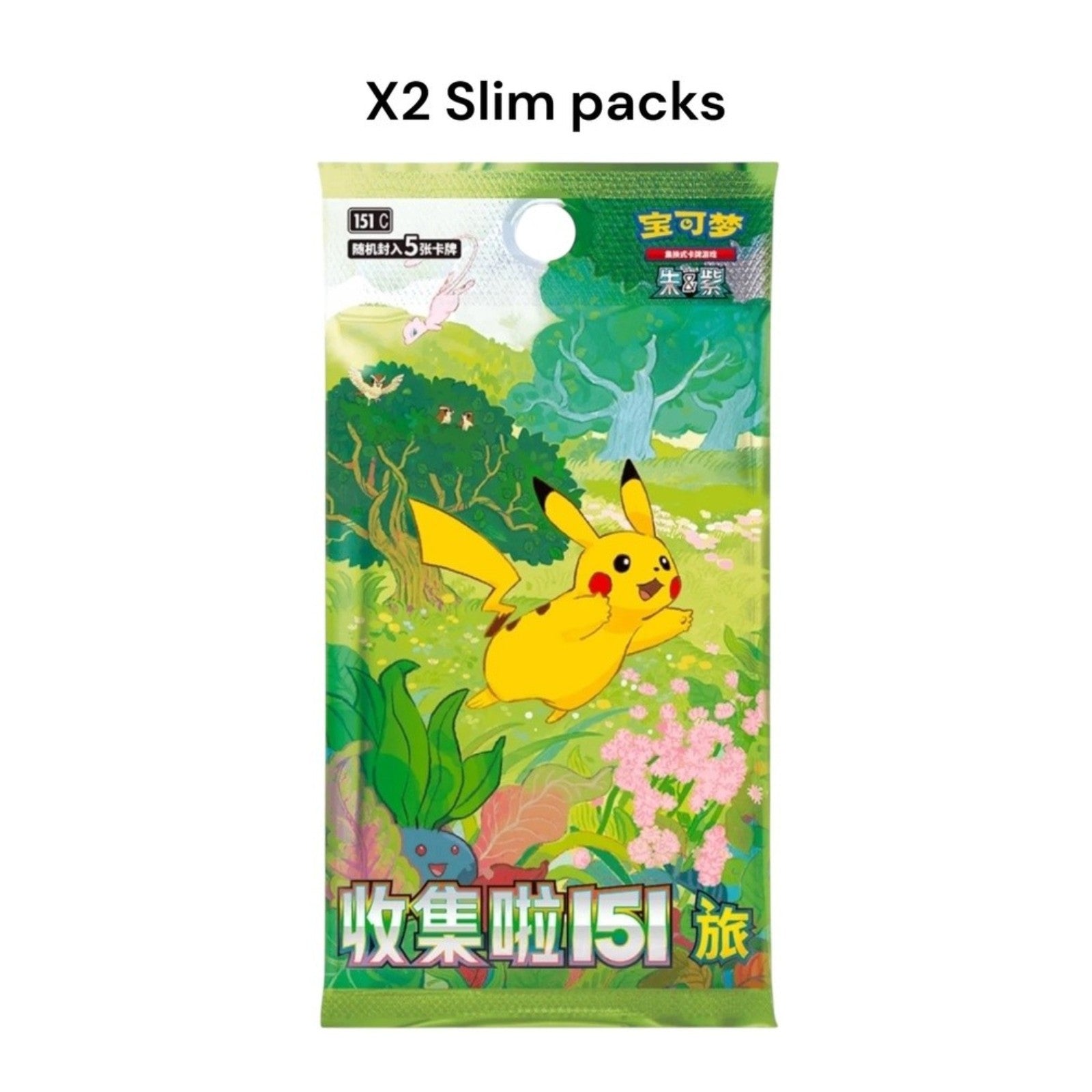 Pokemon TCG Chinese Dream Collection 151 Figure Set