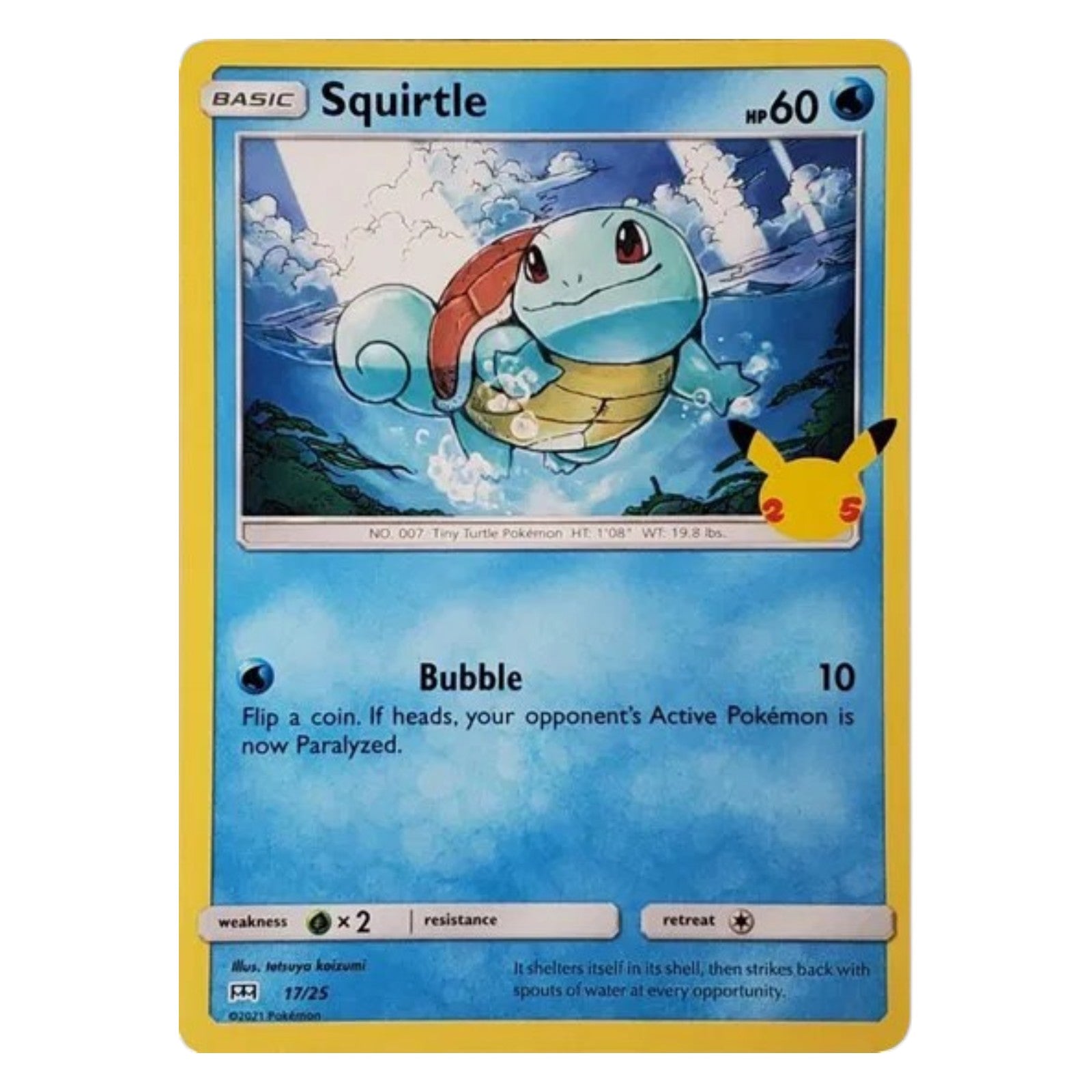 Pokemon TCG McDonald's 25th Anniversary 1x Booster Pack