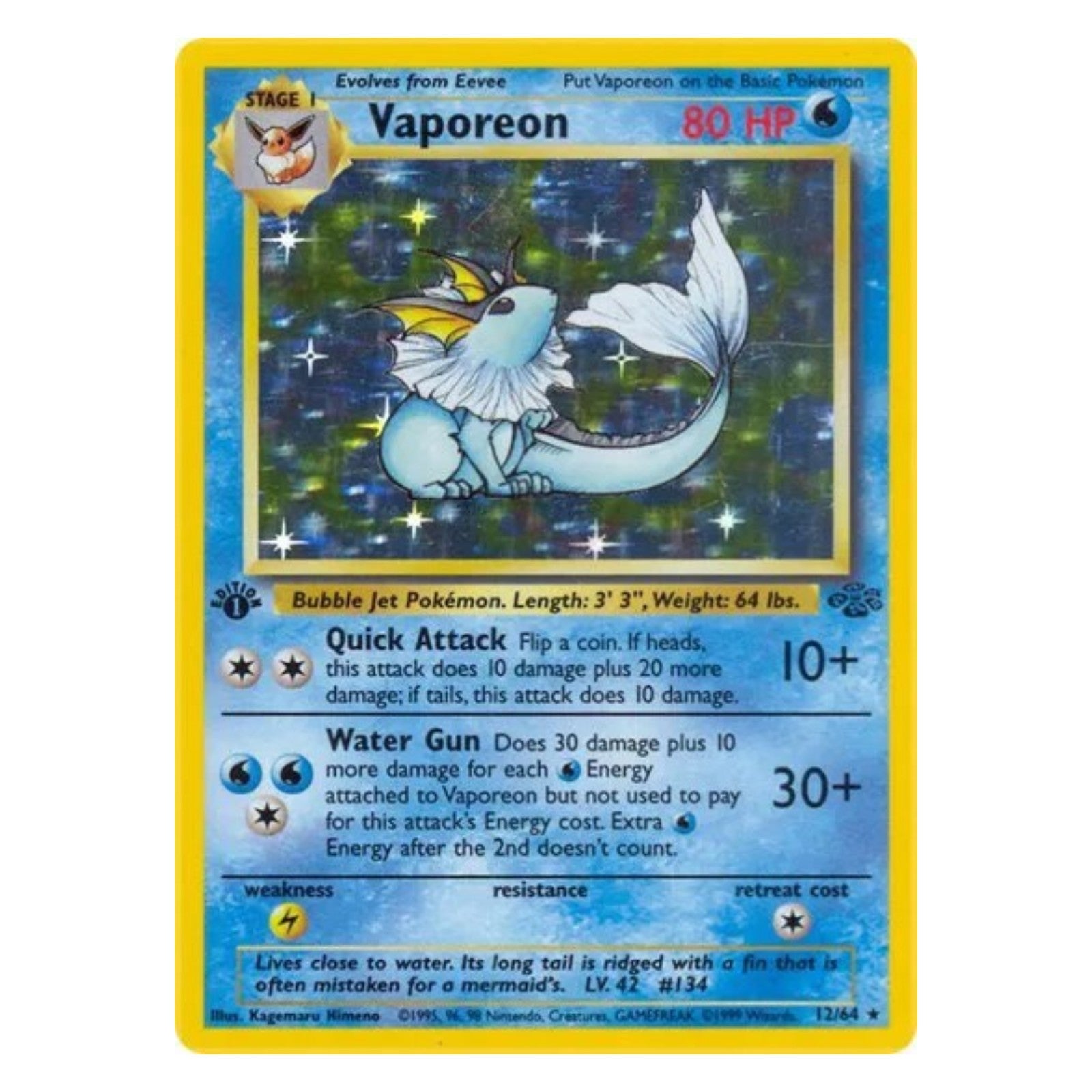 Pokemon TCG Jungle Unlimited 1x Booster Pack