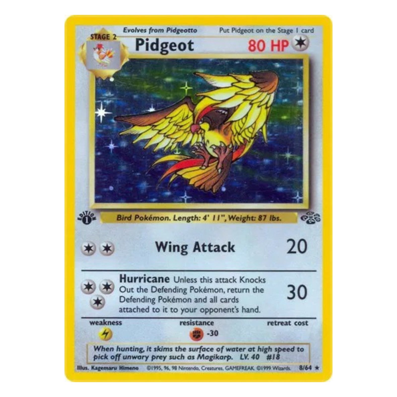 Pokemon TCG Jungle Unlimited 1x Booster Pack