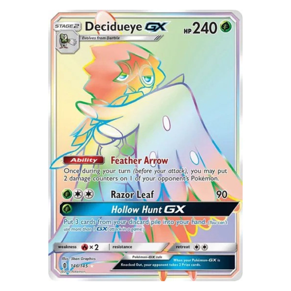 Pokemon TCG Guardians Rising 1x Booster Pack