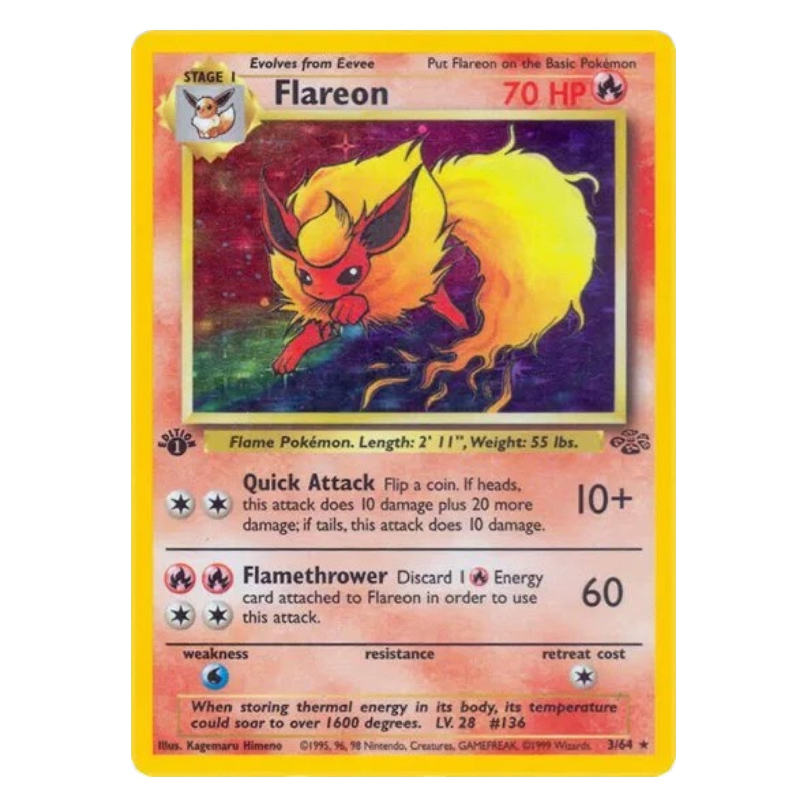 Pokemon TCG Jungle Unlimited 1x Booster Pack