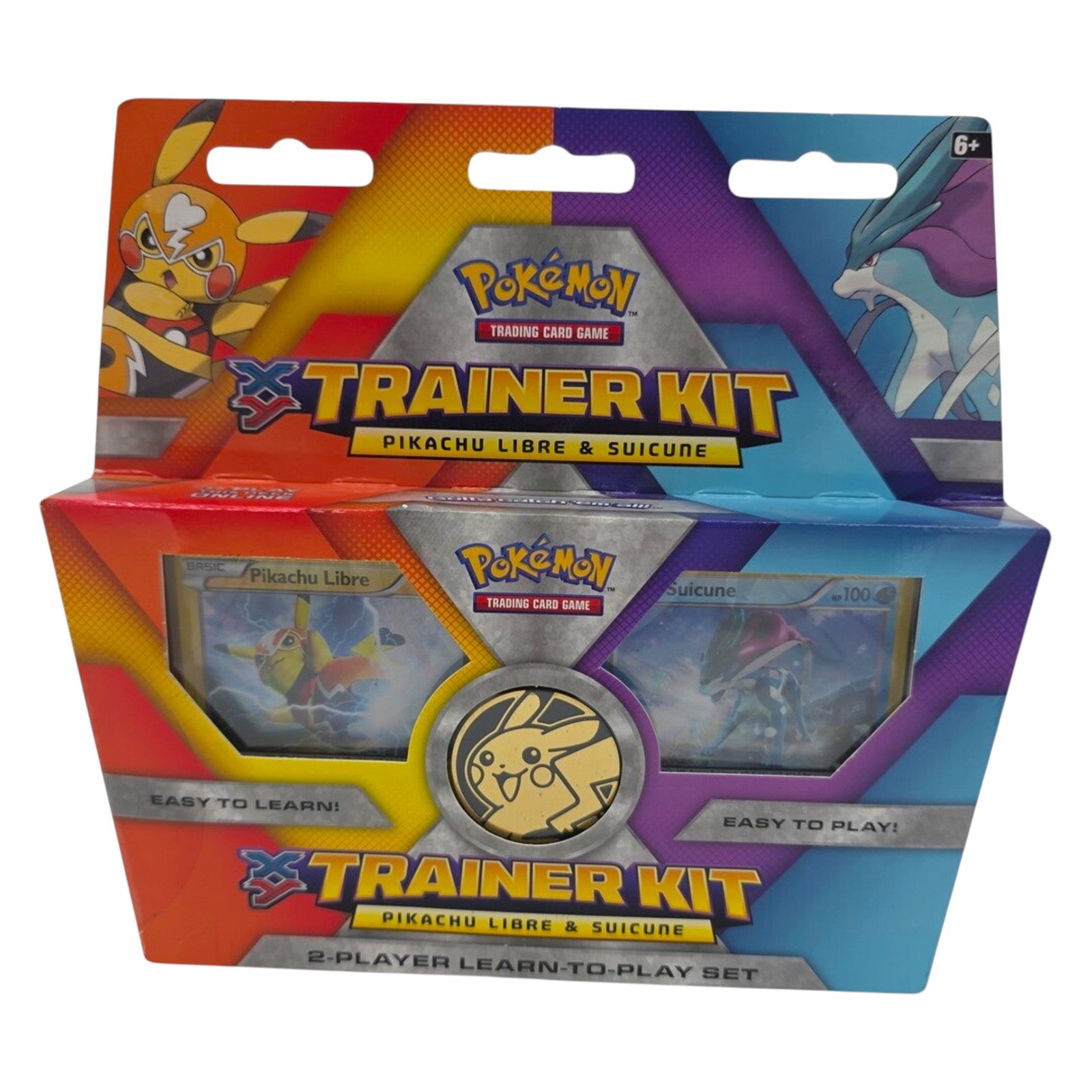 Pokemon TCG XY Pikachu Libre Suicune Trainer Kit 2016