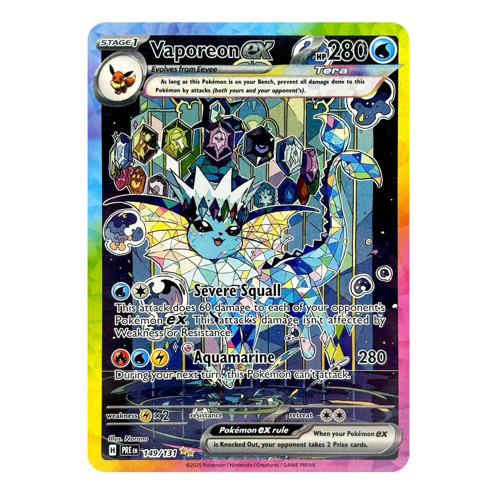 Pokémon TCG S&V 8.5 Prismatic Evolutions Accessory Pouch Special Collection