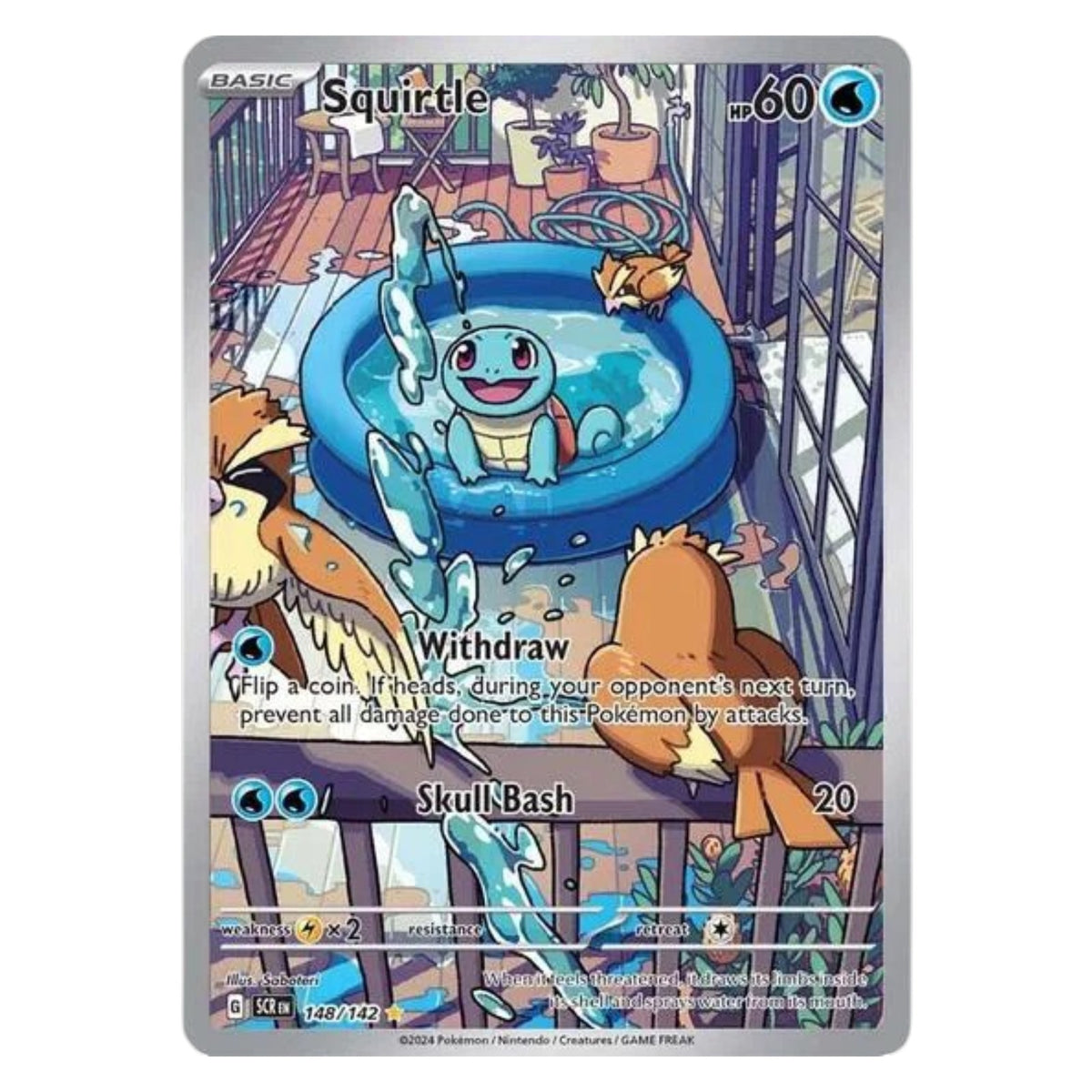 Pokemon TCG Stellar Crown Sleeved Booster Pack