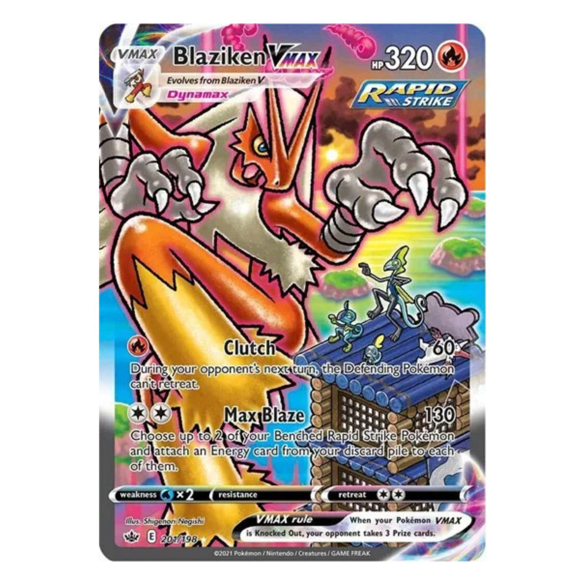 Pokemon TCG Chilling Reign 1x Booster Pack