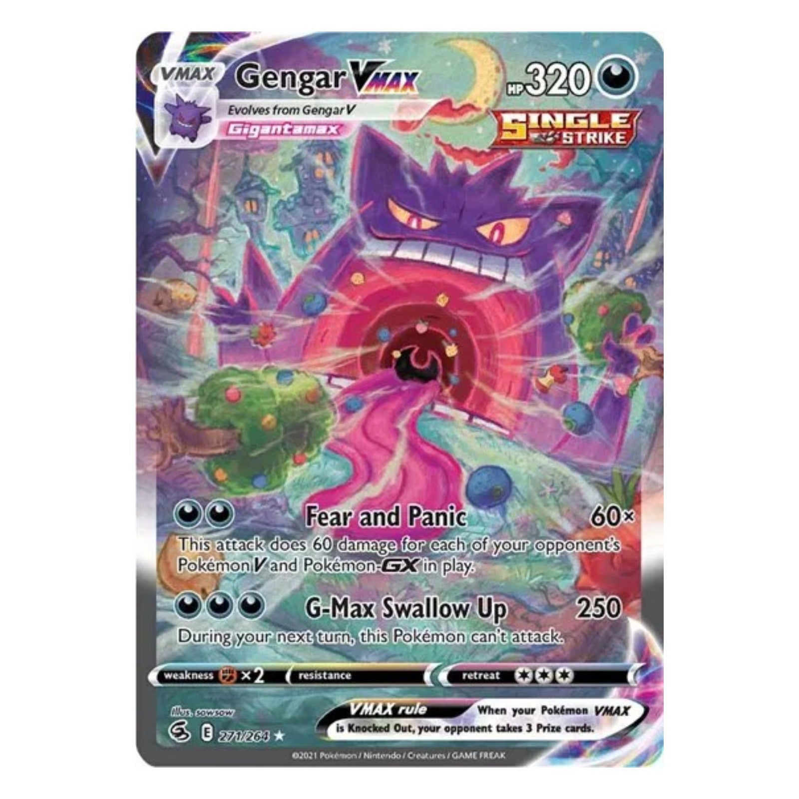 Pokemon TCG Fusion Strike 1x Booster Pack