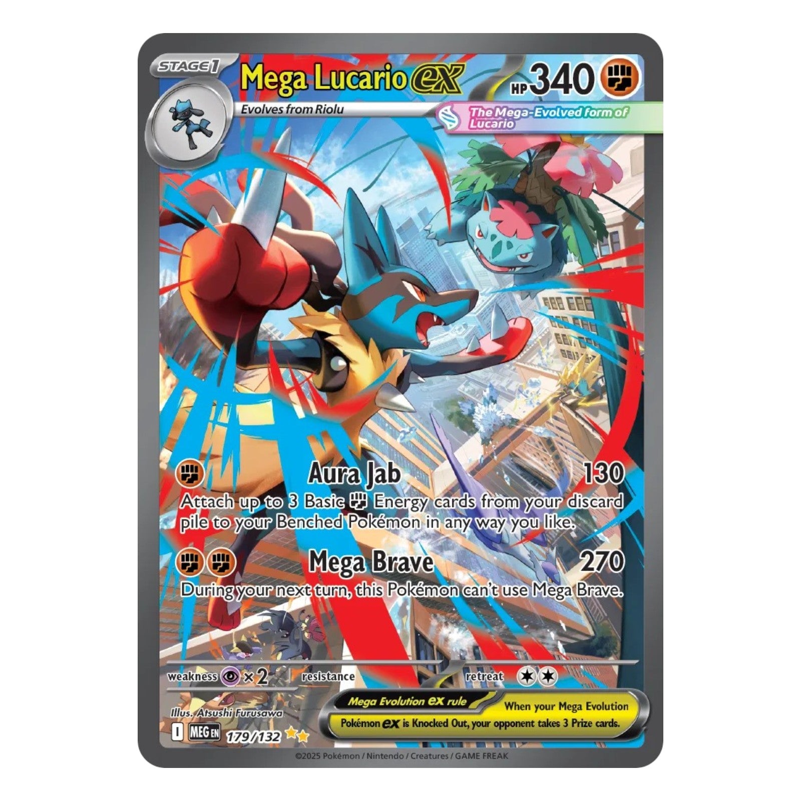 Pokémon TCG Mega Evolution Build & Battle Box 4 Booster Packs + Promo Card