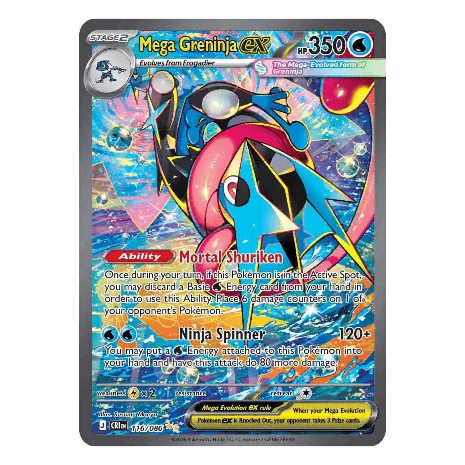 Pokemon TCG Chaos Rising 1x Booster Pack