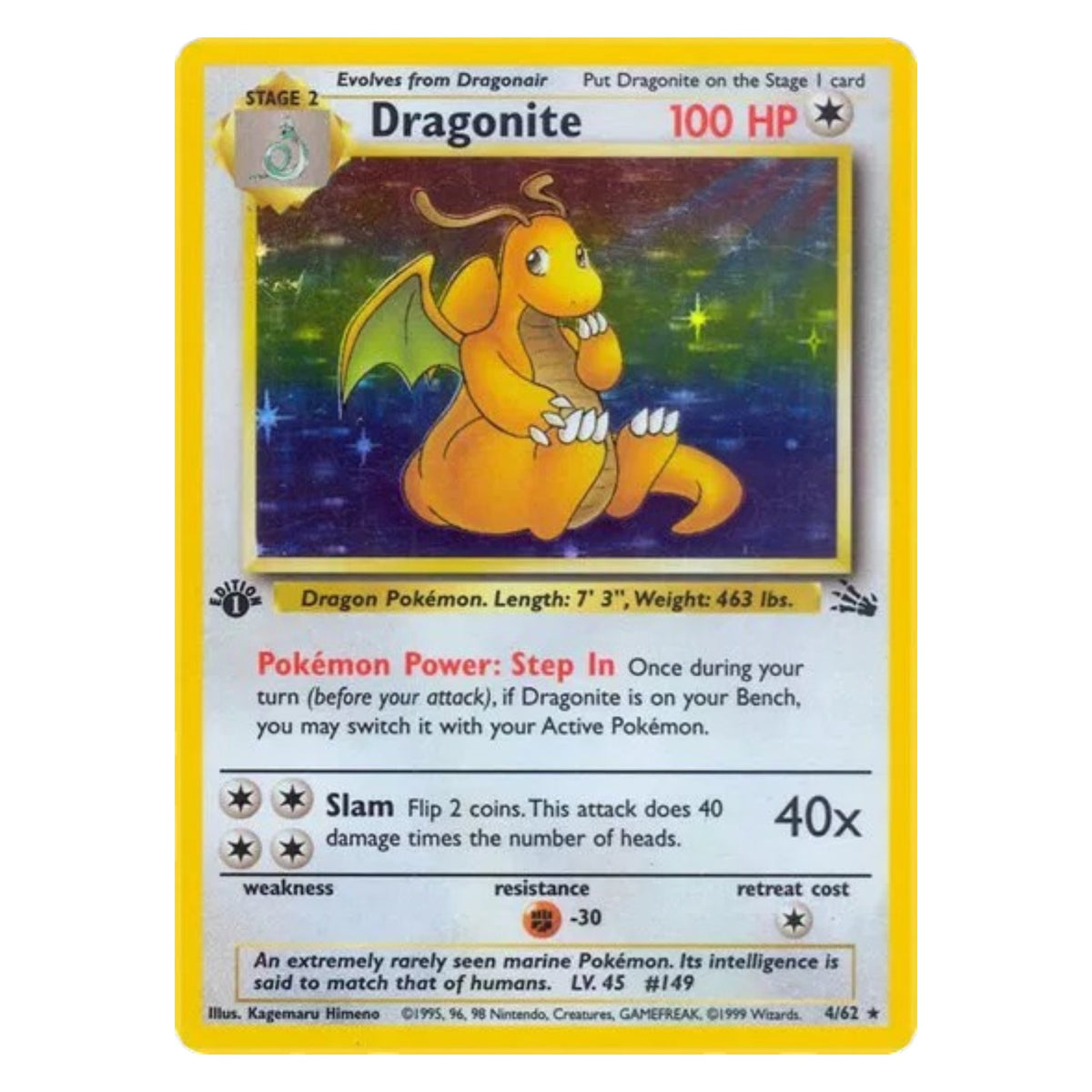Pokemon TCG Fossil Booster Pack