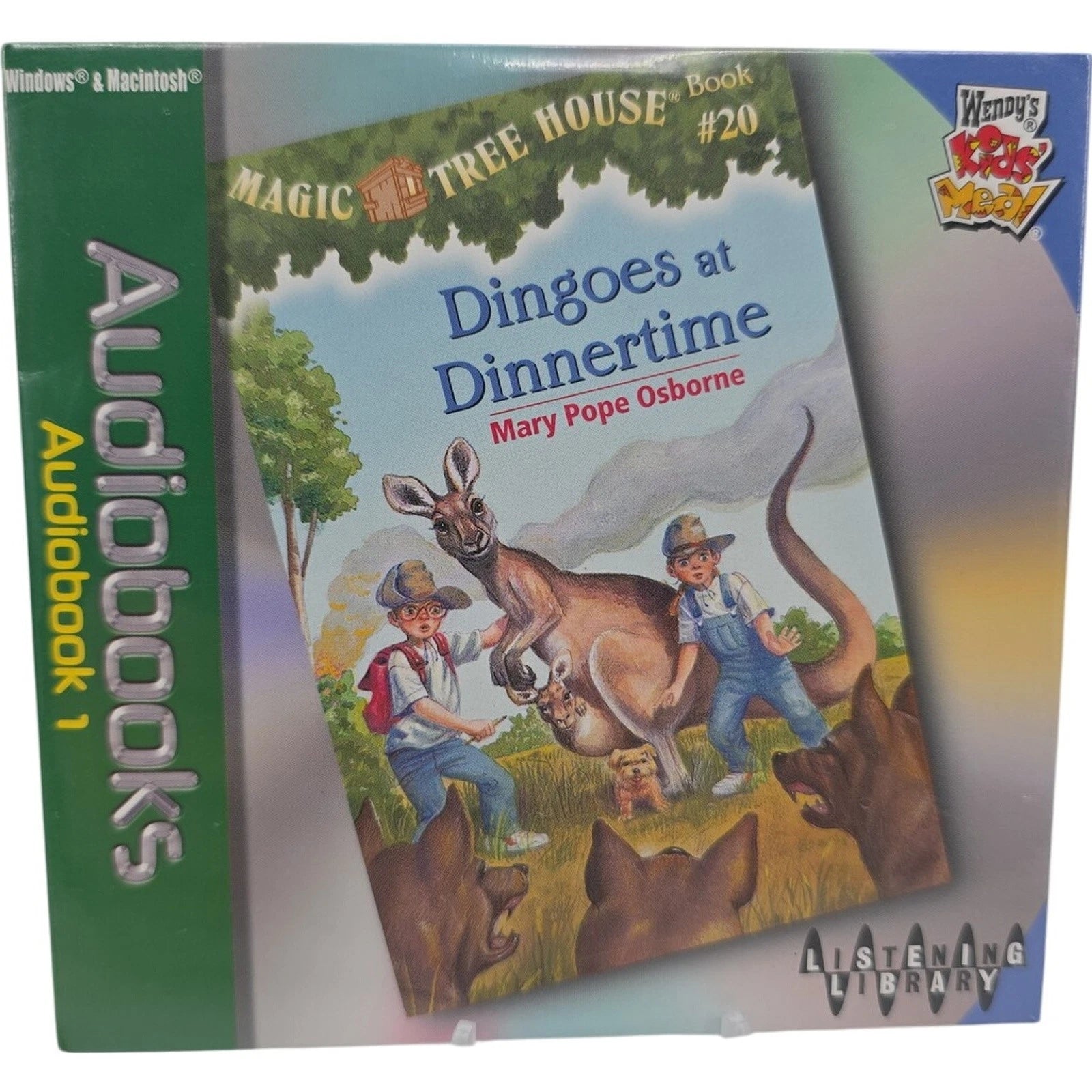 Magic Tree House Dingoes at Dinnertime Wendy's Kids Meal Audiobook #20 CD ROM