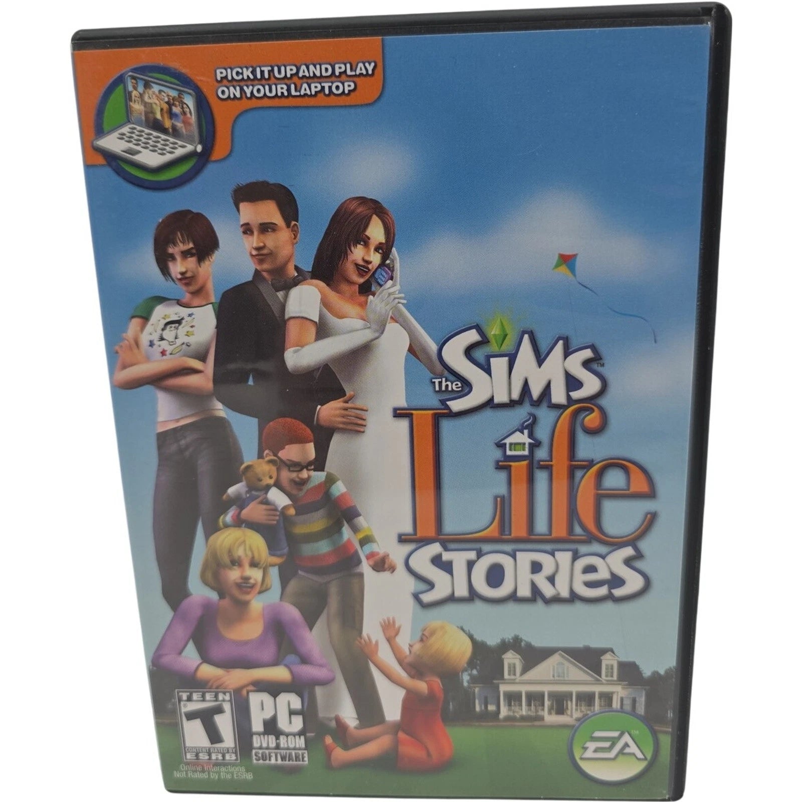Sims Life Stories PC DVD ROM EA Games 2007 Tested