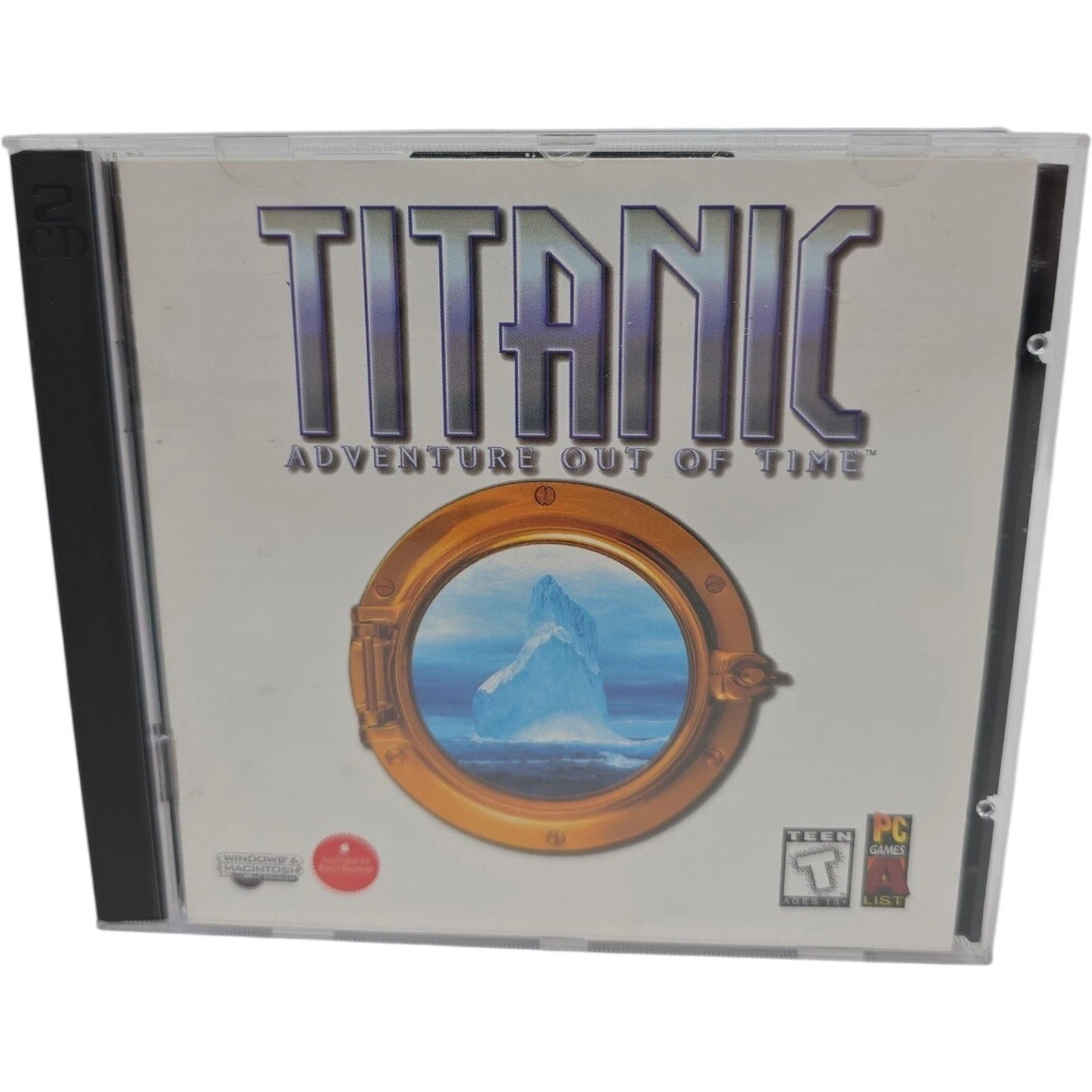 Titanic Adventure Out Of Time PC CD ROM Game Windows Mac 2 Disc Set Vintage 1996