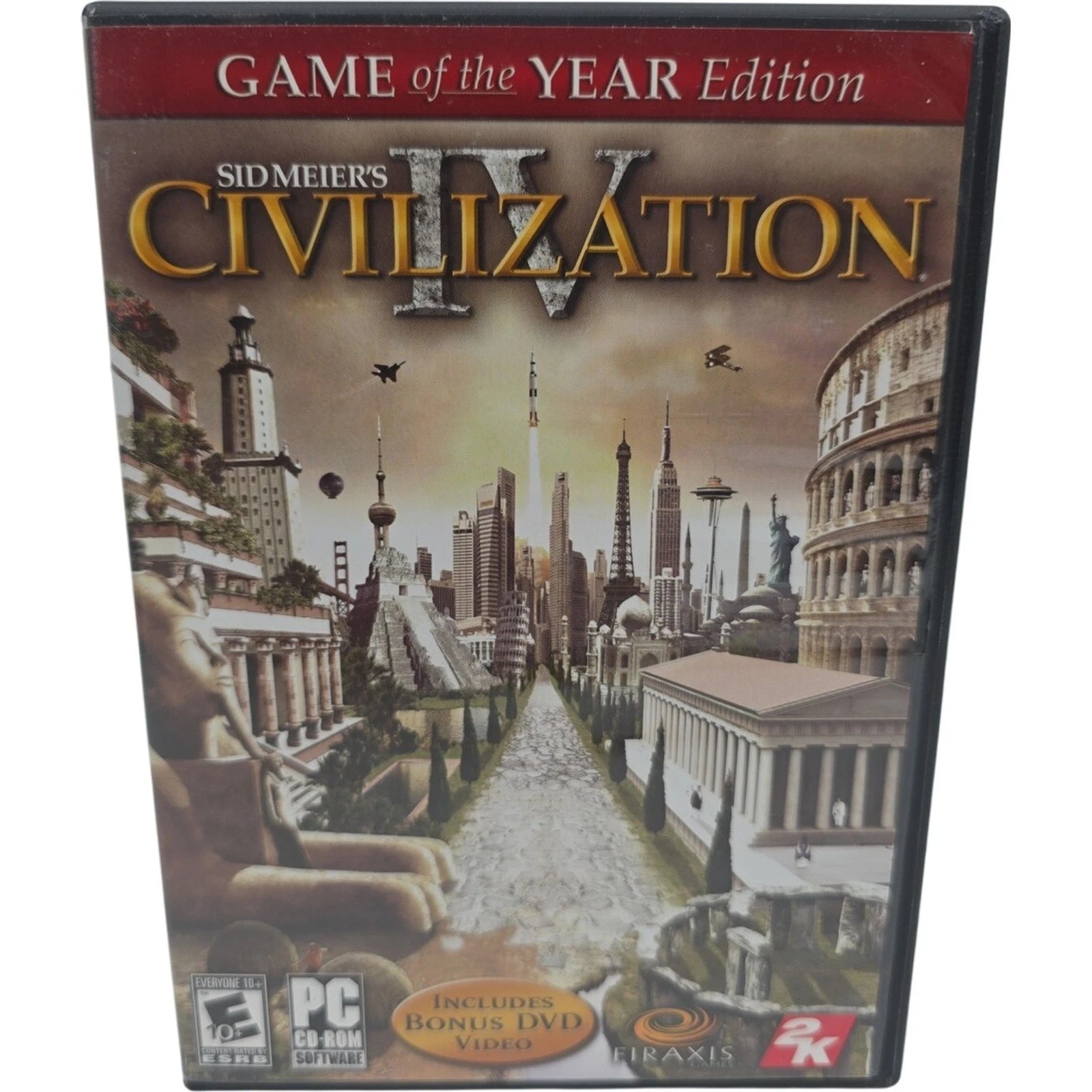 Sid Meier’s Civilization IV 2005 PC CD ROM Game Complete Tech Tree Included