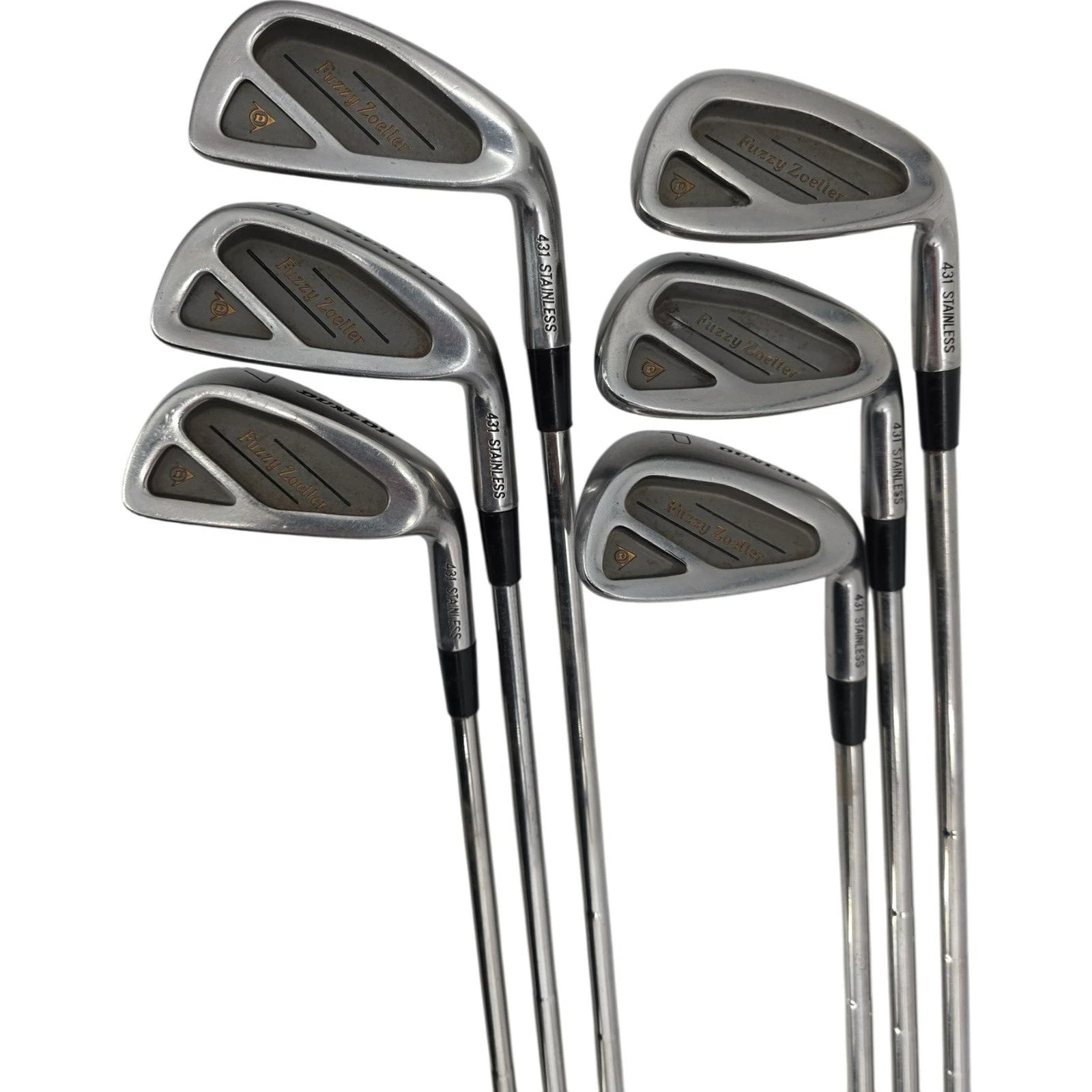 Dunlop Fuzzy Zoeller 431 Stainless Irons 5-9+PW Six Golf Club Bundle FZ300