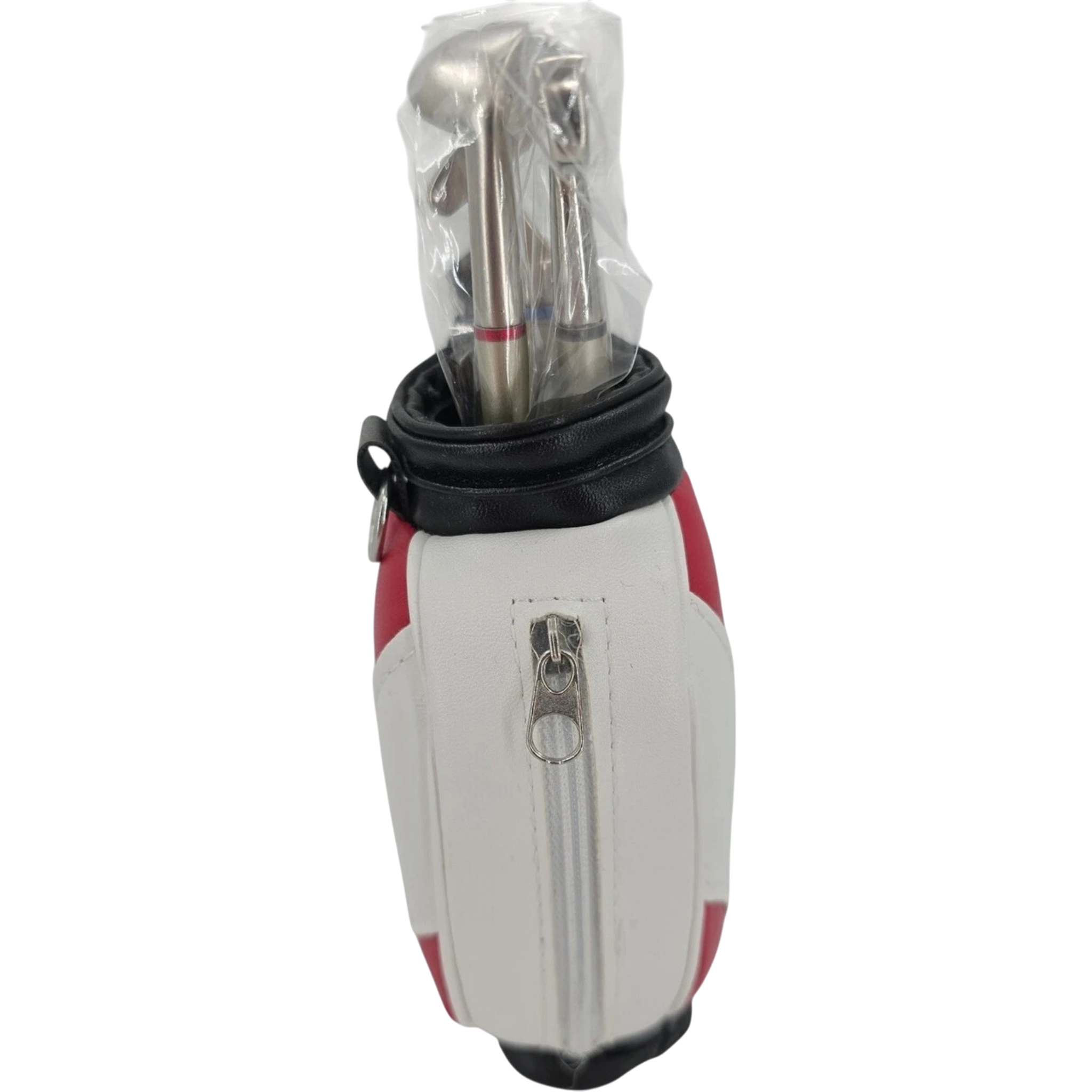 Dashing Golf Pen Set Mini Bag w/ 3 Club Pens Black Red Blue Ink Unused with Box