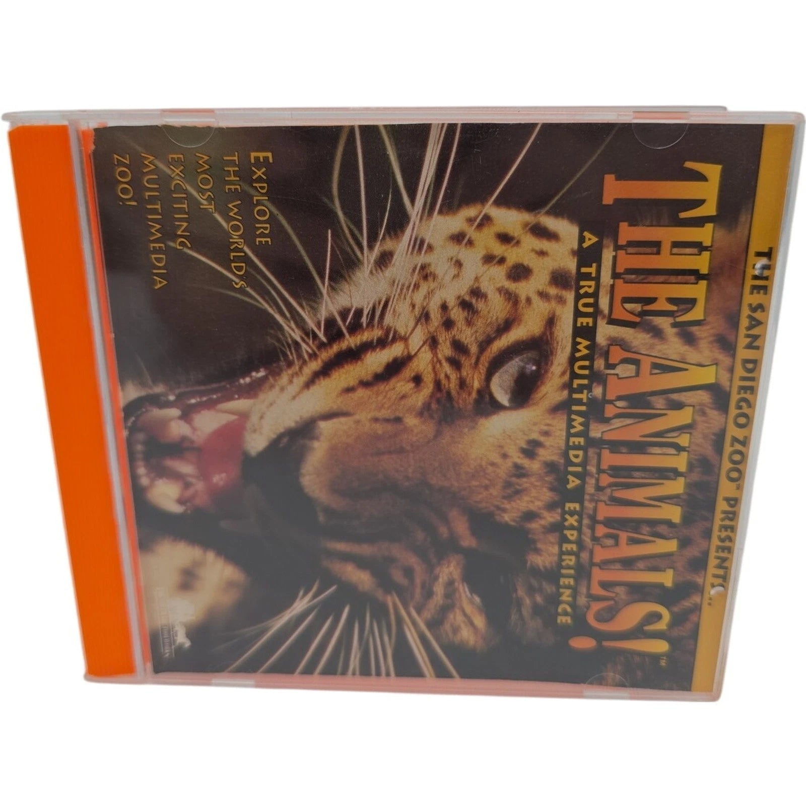 The Animals! The San Diego Zoo CD ROM A True Multimedia Experience 1992
