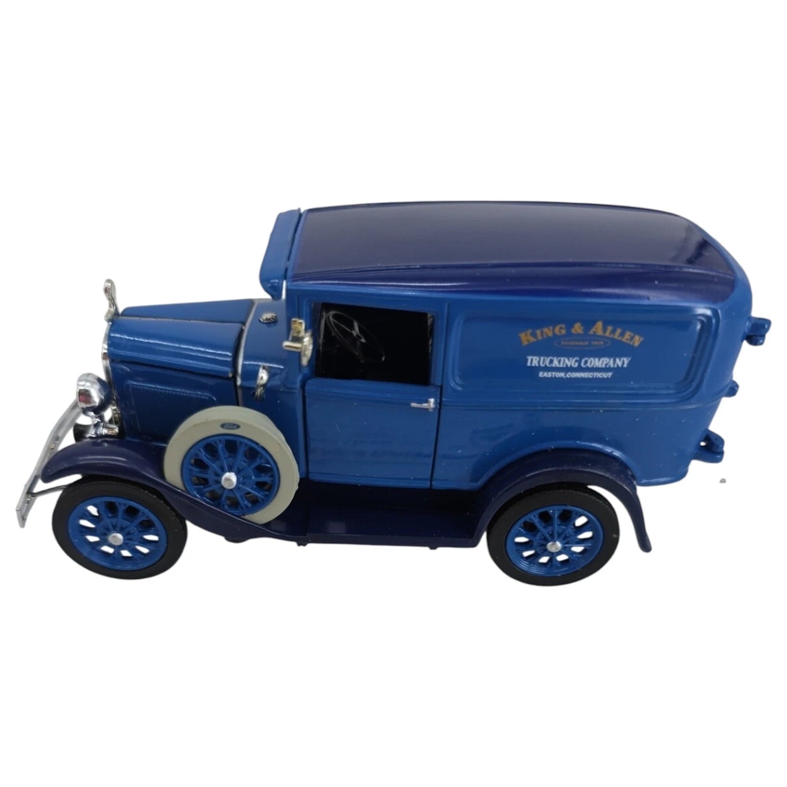 National Motor Museum 1931 Diecast Blue Ford Model A King Allen Trucking Company