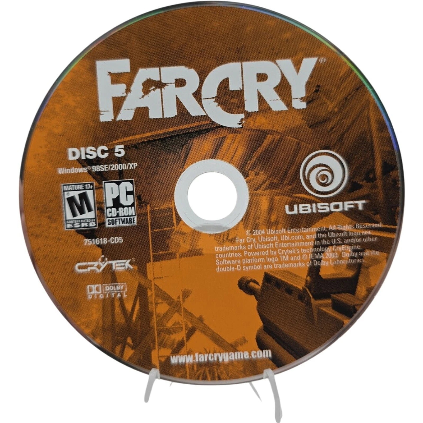 Far Cry PC Game 2004 by Ubisoft 5 Disc Set Complete Tested