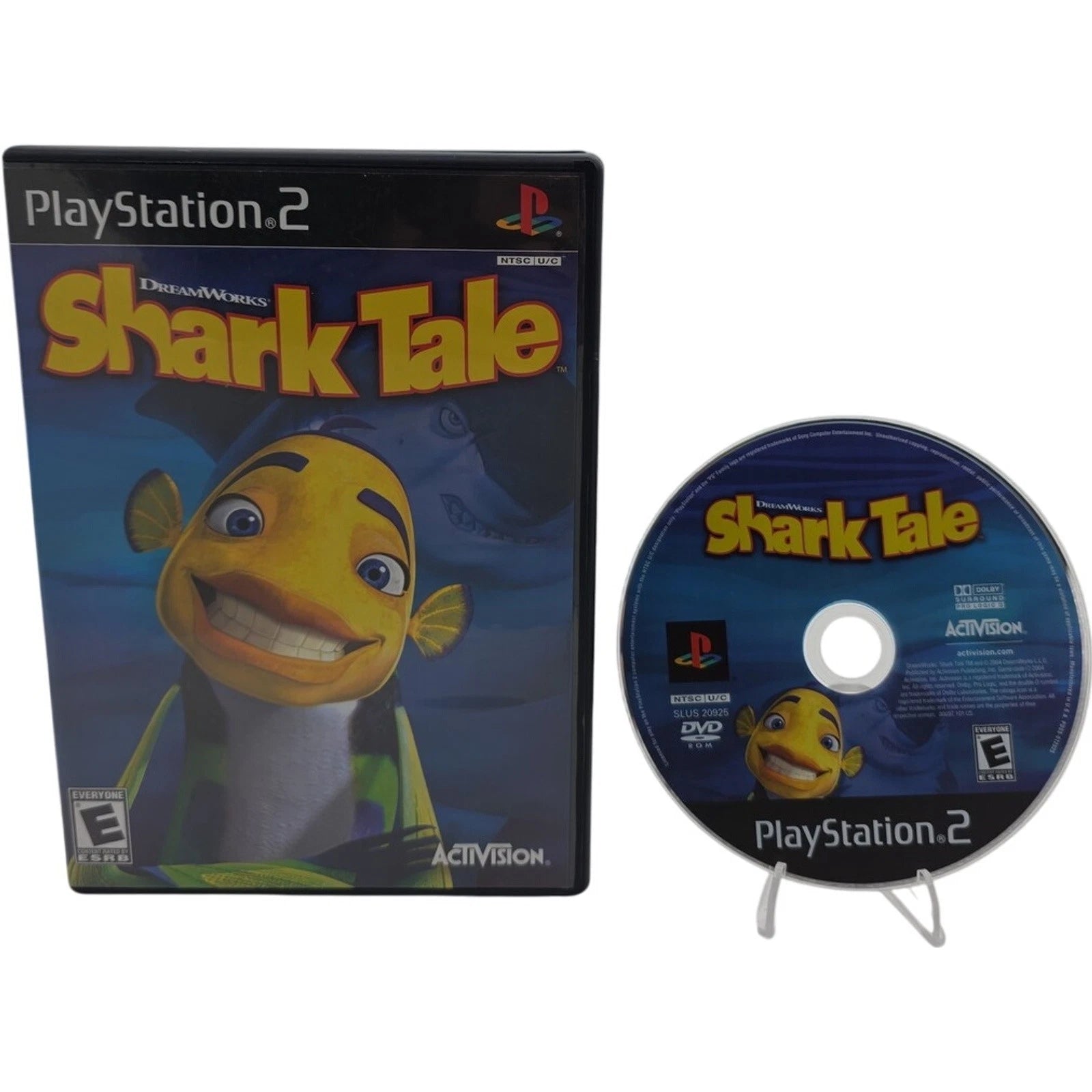 DreamWorks Shark Tale PlayStation 2 PS2 Activision 2004 Tested