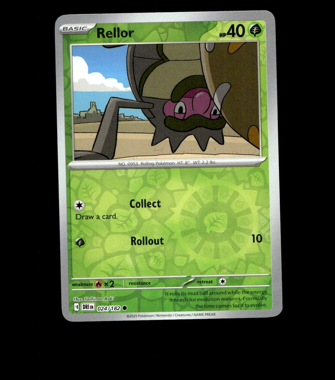 Rellor – 024/182 – Destined Rivals – Reverse Holo Near Mint