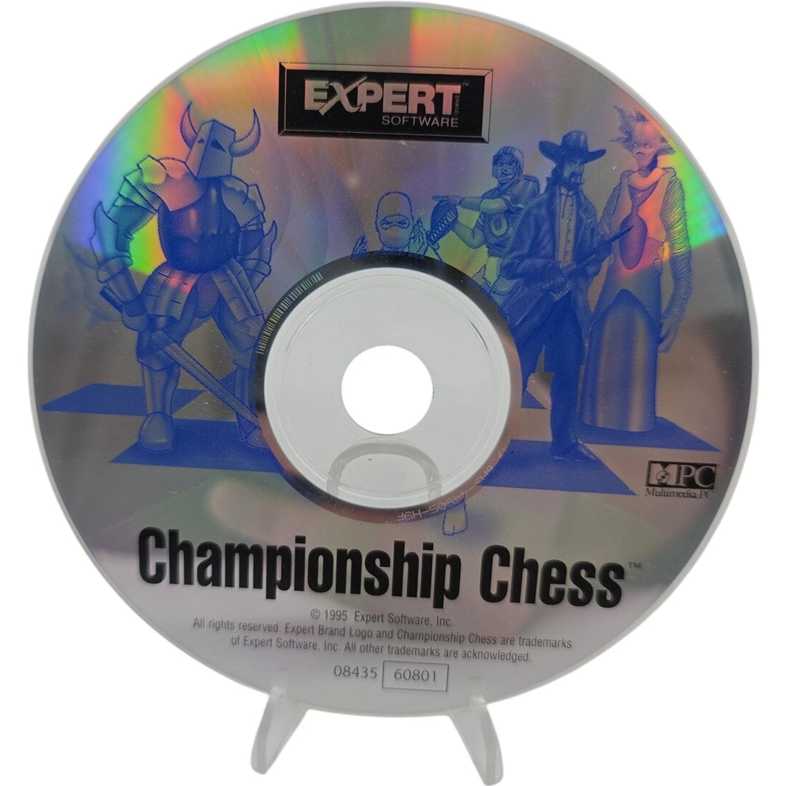 Expert Software Championship Chess PC CD ROM 1995 Windows 95 Expert Software