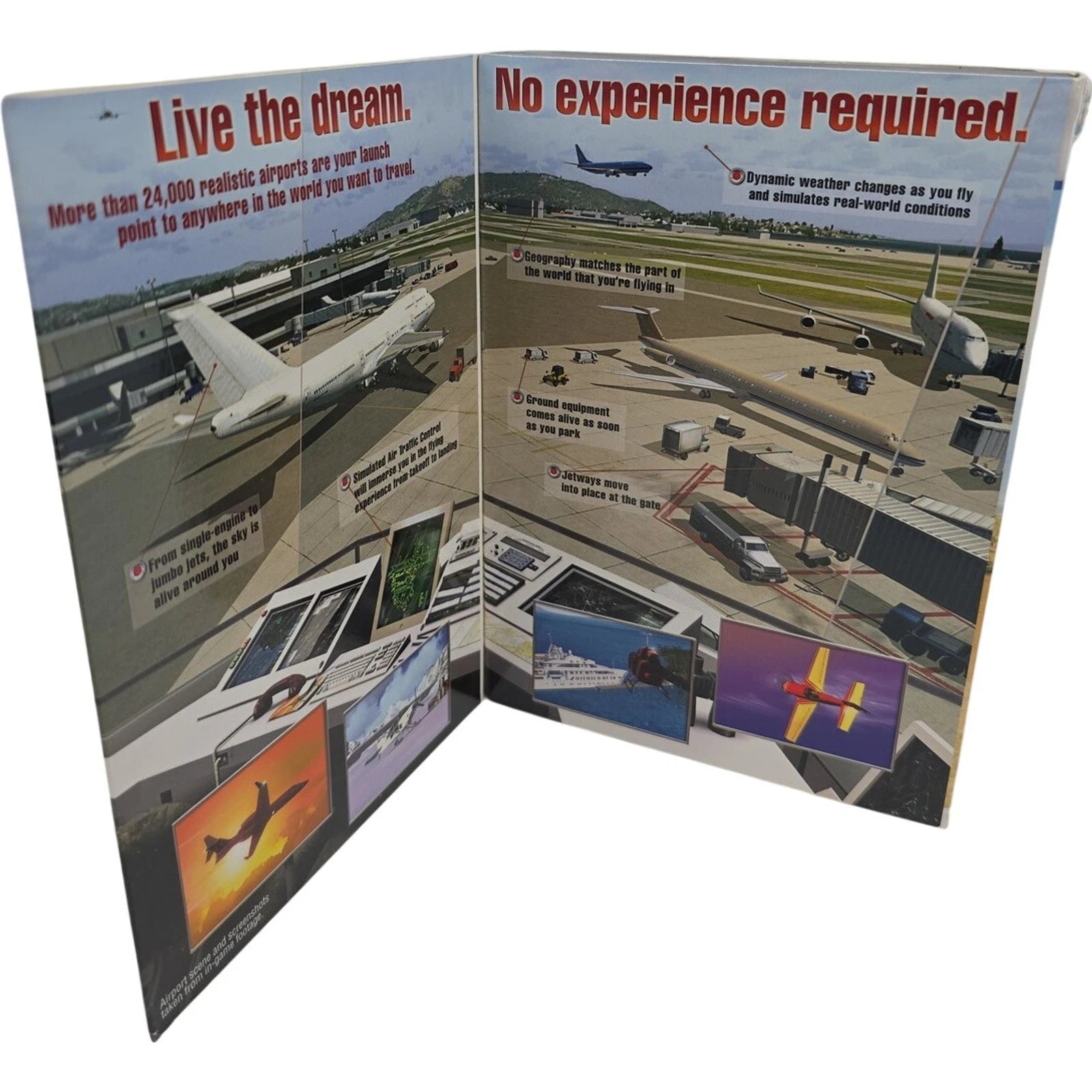 Microsoft Flight Simulator X Deluxe Edition PC DVD Windows Complete 2006