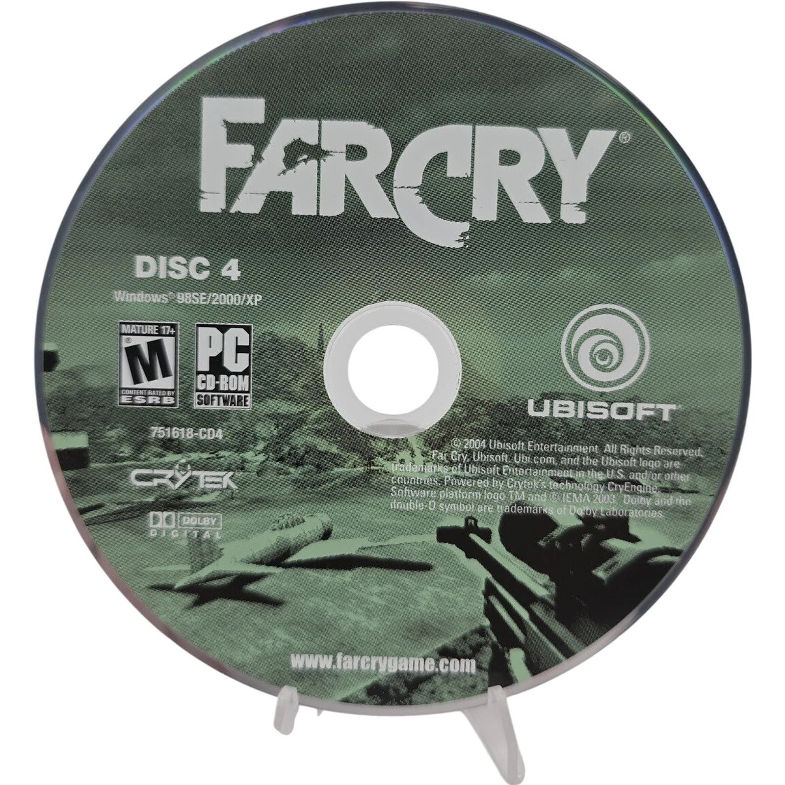 Far Cry PC Game 2004 by Ubisoft 5 Disc Set Complete Tested