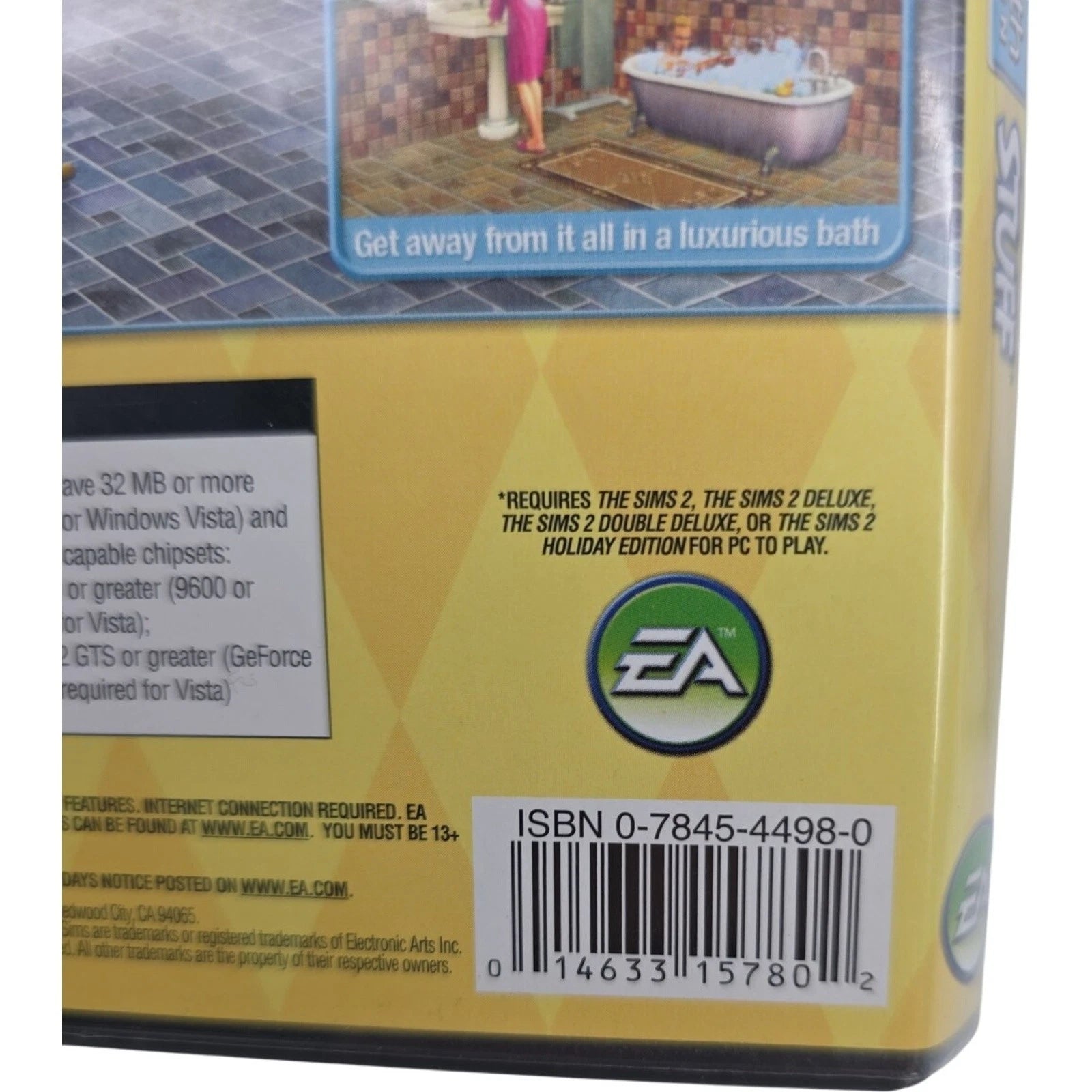 Sims 2 Kitchen & Bath Interior Design Stuff PC CD ROM EA 2008