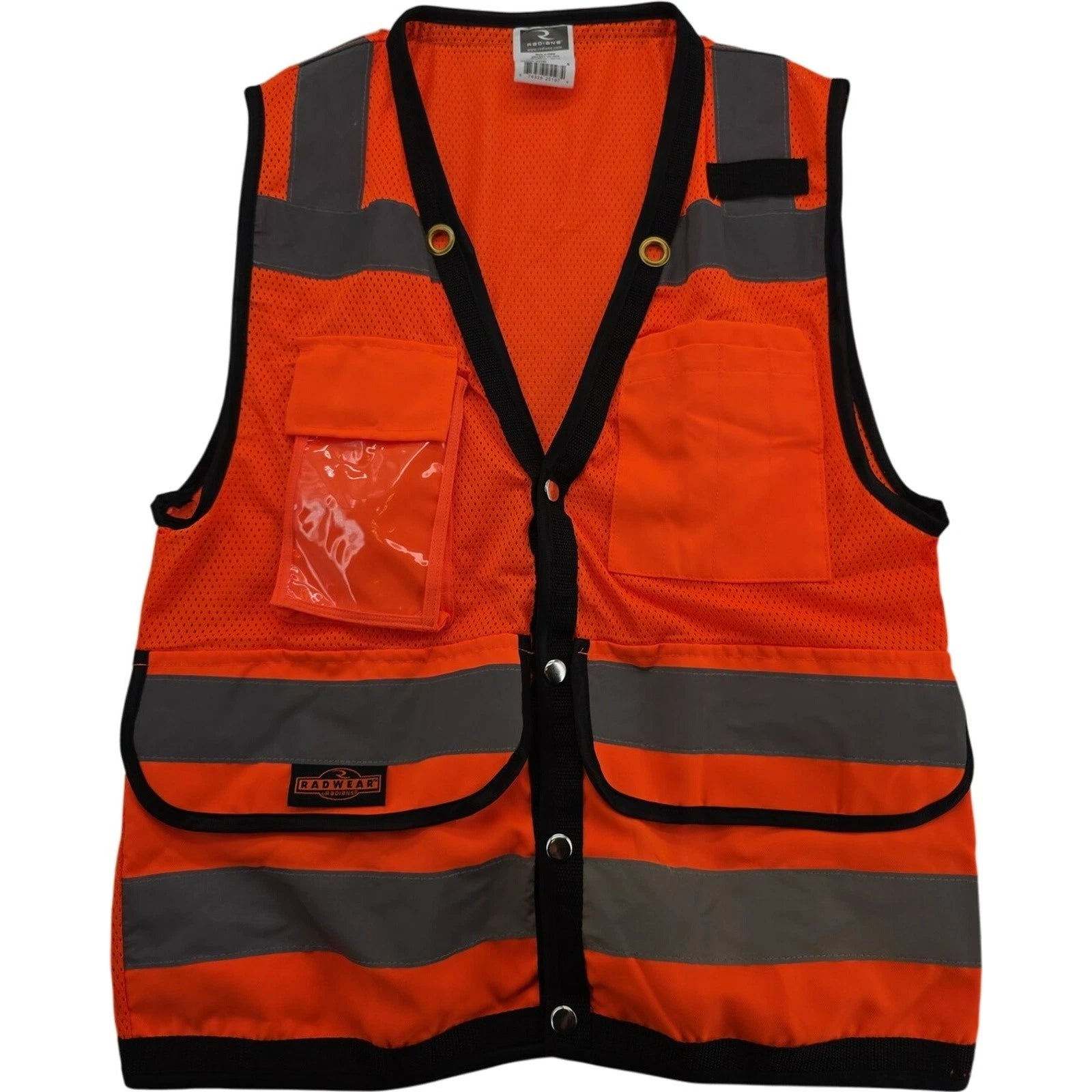 Radians SV59Z-2ZOD Class 2 Heavy Duty Surveyor Safety Vest Orange