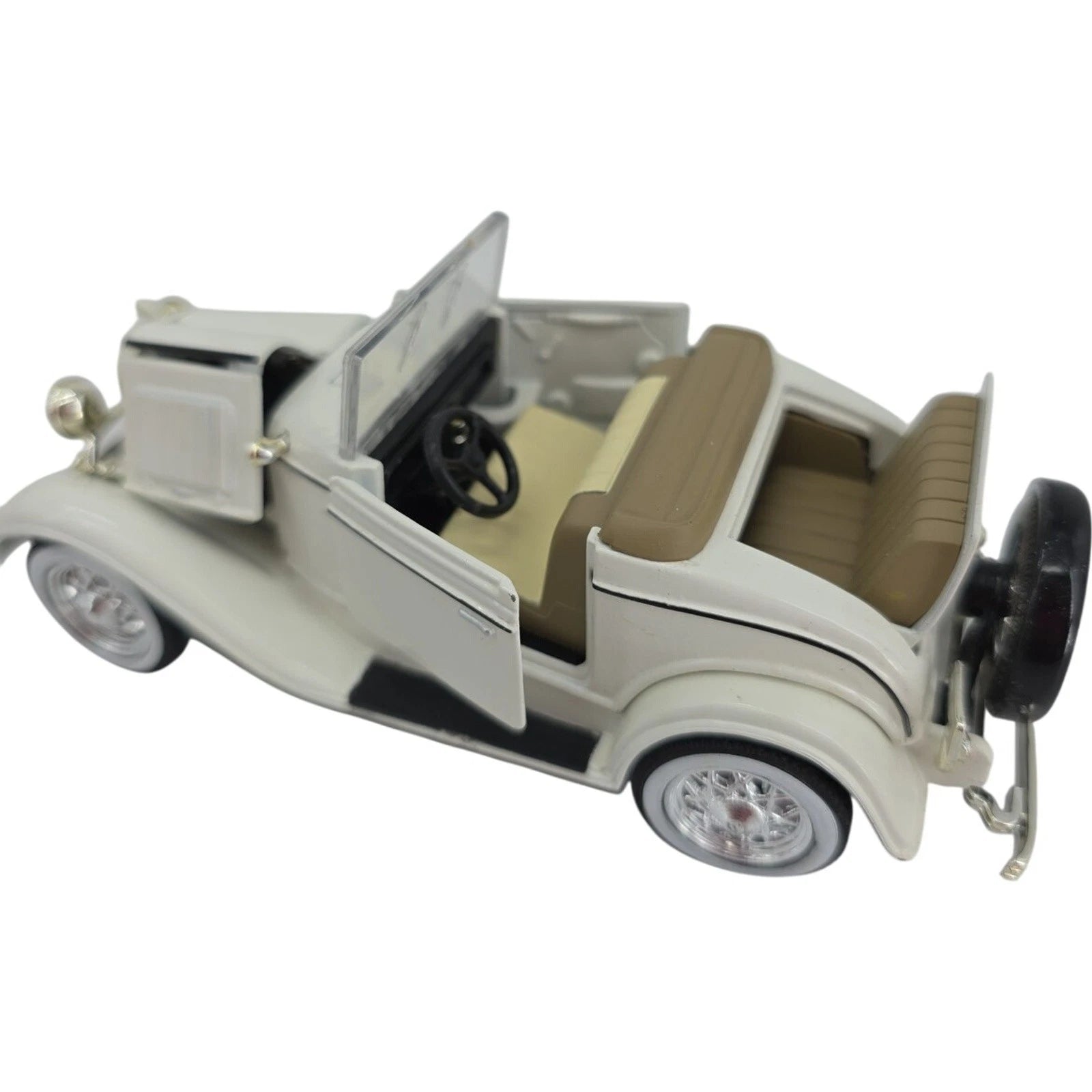 National Motor Museum Mint White 1932 Model 18 V8 Cabriolet Golden Age of Ford