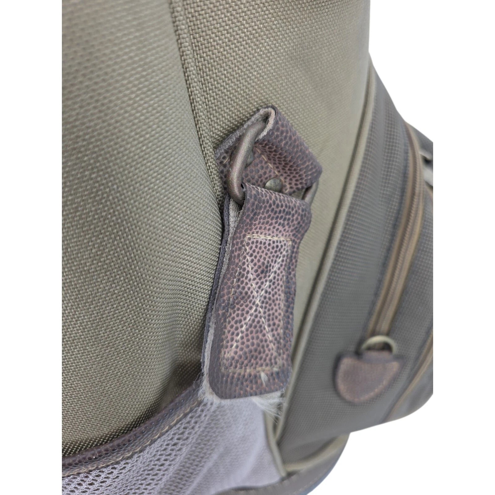 King Cobra Outback by Belding Sports 6 Way Green Brown Golf Stand Carry Bag