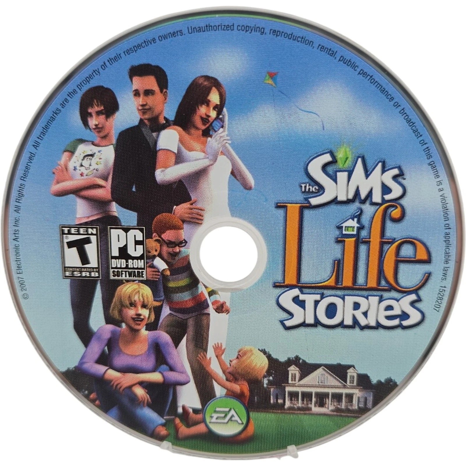 Sims Life Stories PC DVD ROM EA Games 2007 Tested