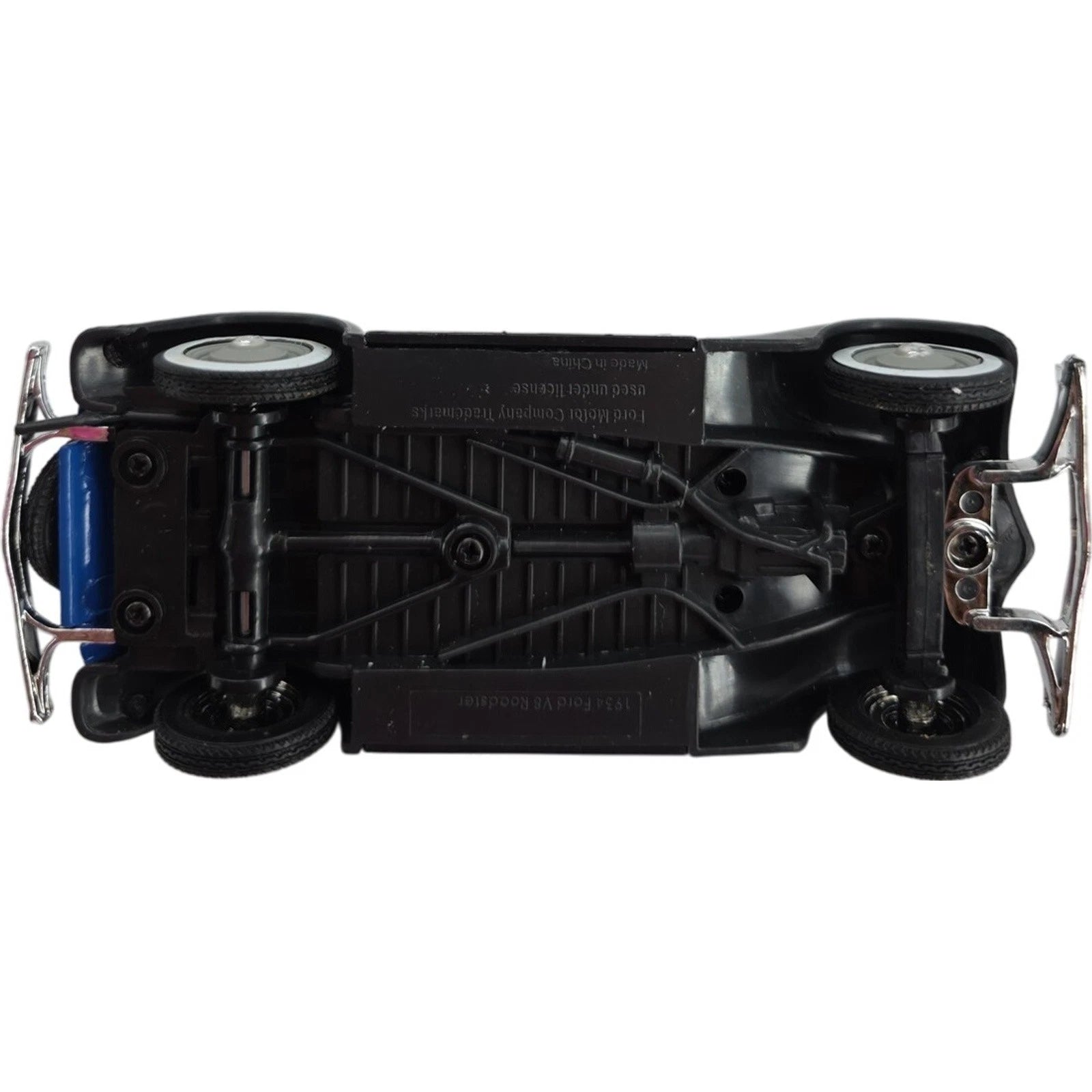 1934 Blue V8 Ford V8 Deluxe Roadster Diecast National Motor Museum Mint