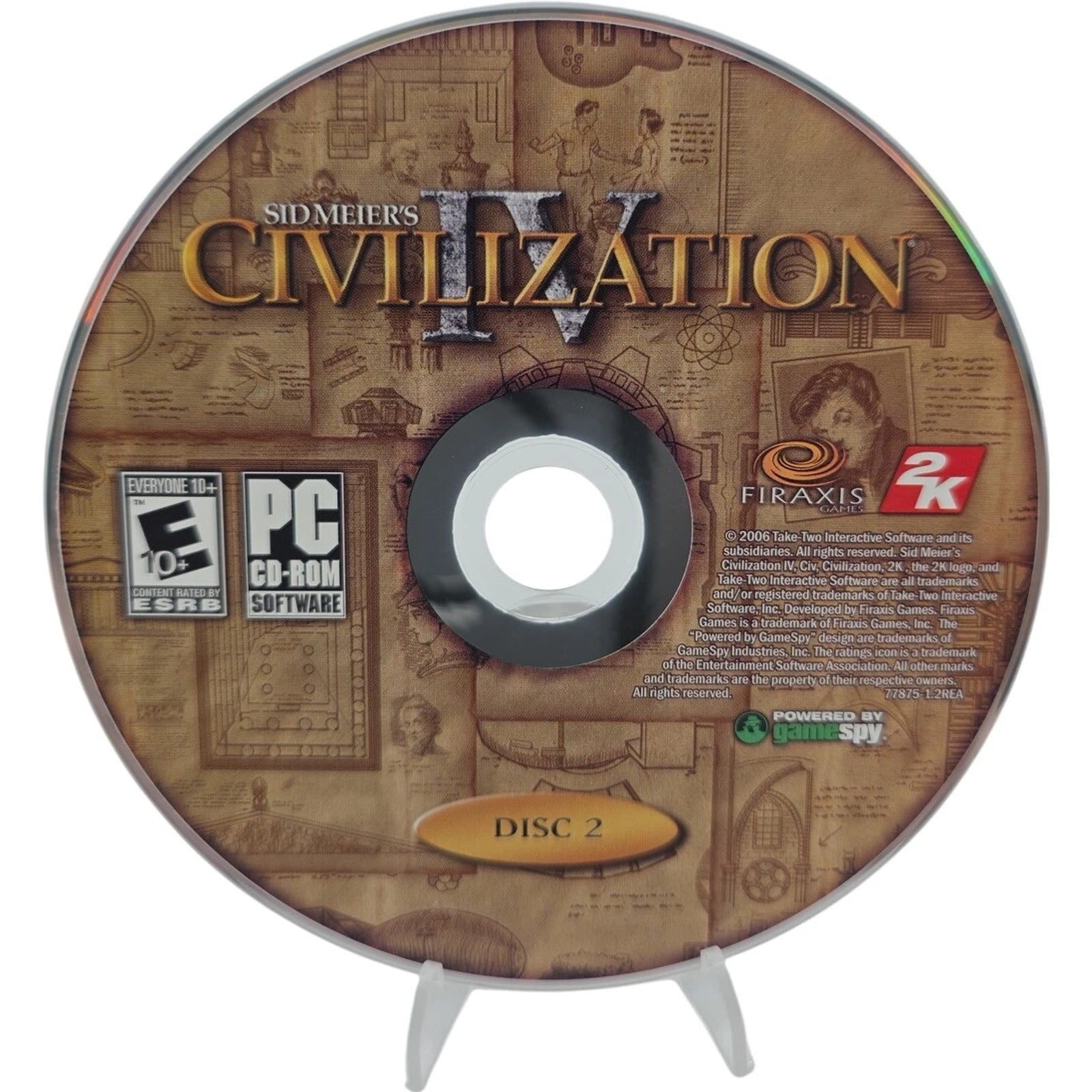Sid Meier’s Civilization IV 2005 PC CD ROM Game Complete Tech Tree Included