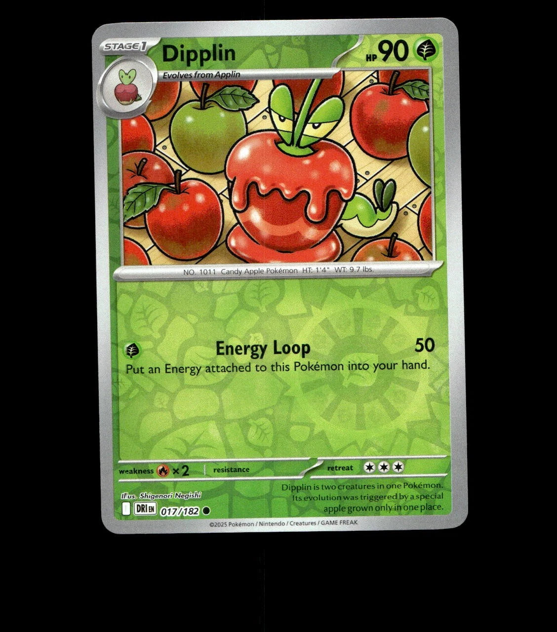 Dipplin – 017/182 – Destined Rivals – Reverse Holo Near Mint