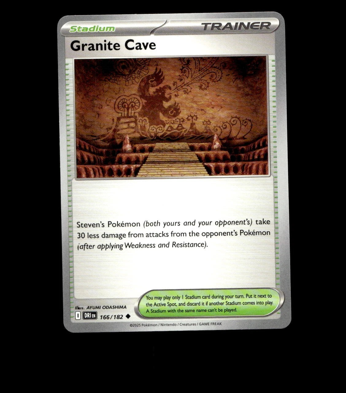 Granite Cave – 166/182 – Destined Rivals – Non Holo Near Mint Pokemon Card